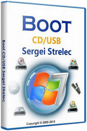 Boot CD USB Sergei Strelec 2013 [v.2.6 Full] (2013/PC/Русский)
