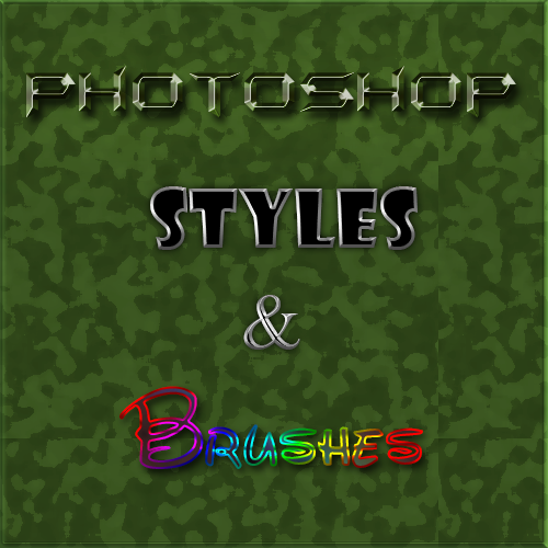 Стили и кисти для Photoshop / Photoshop Styles & Brushes (2014/PSD/ASL/ABR)