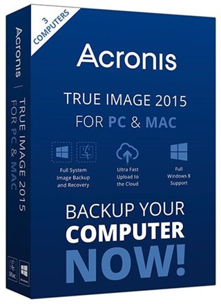 Acronis True Image 2015 [18.0 build 6525] (2015) PC | RePack от FanIT