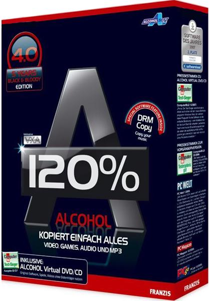 Alcohol 120% [v2.0.3.7520] (2015) РС | RePack