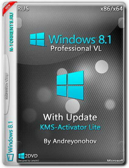 Windows 8.1 Professional VL [Update 3 2DVD] [x86/x64] (2015) PC | by Andreyonohov