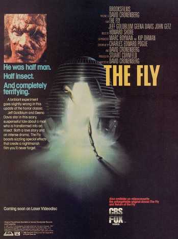 Муха / The Fly / 1986 / BDRip (720p)