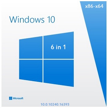 Windows 10 [6in1] [x86-x64] [v10.0.10240.16393] (2015) PC | by karasidi