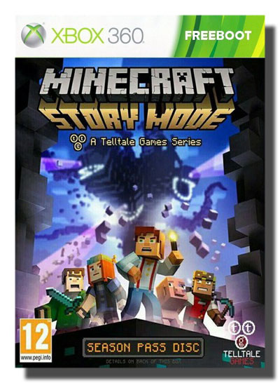 Minecraft: Story Mode - A Telltale Games Series. Episode 1-4 (2015/XBOX360/Русский) | FREEBOOT