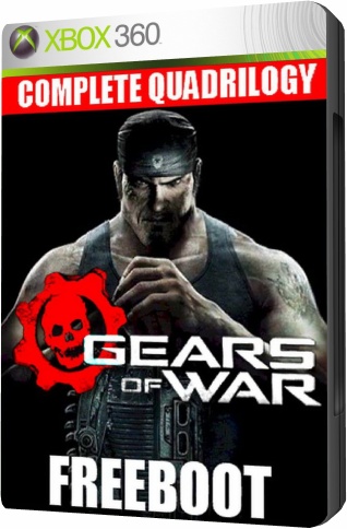 Gears of War - Complete Quadrilogy [+All DLC] (2006-2013/XBOX360/Русский) | FREEBOOT