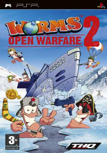 Worms Open Warfire 2 (2007/PSP/ISO/Eng)