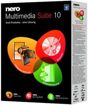 Ahead Nero Multimedia Suite 10 Ru - RePack (2010) PC