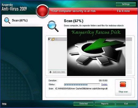 Kaspersky Boot Rescue Disk (10.01.2010)