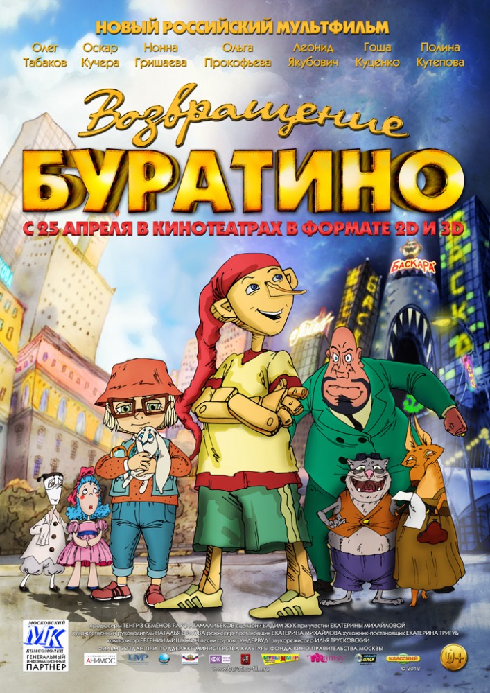 Возвращение Буратино (2013/CAMRip)