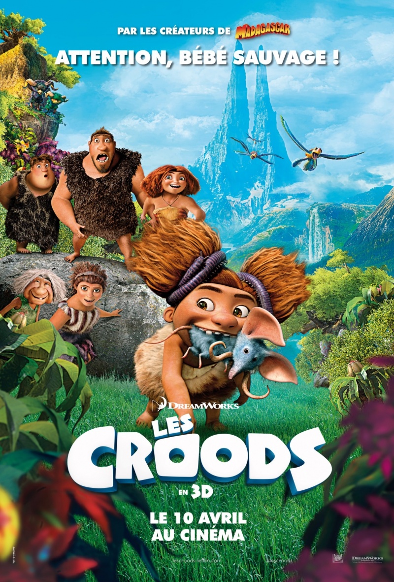 Семейка Крудс / The Croods (2013/WEBRip) | Звук с CAMRip