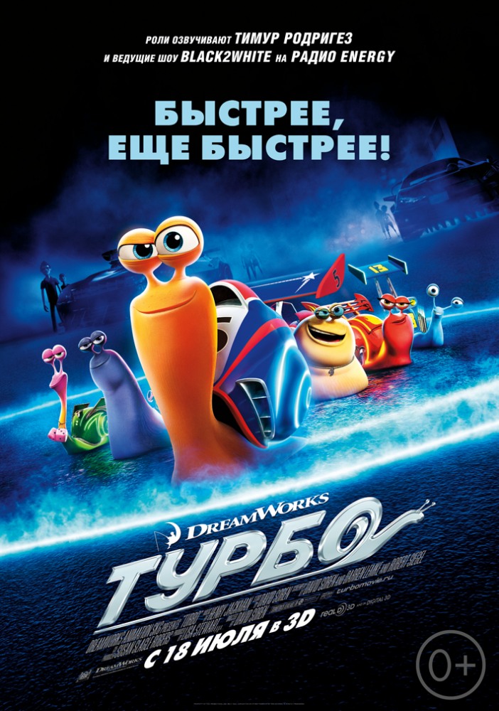 Турбо / Turbo (2013/BDRip-AVC) от HELLYWOOD | D | Лицензия