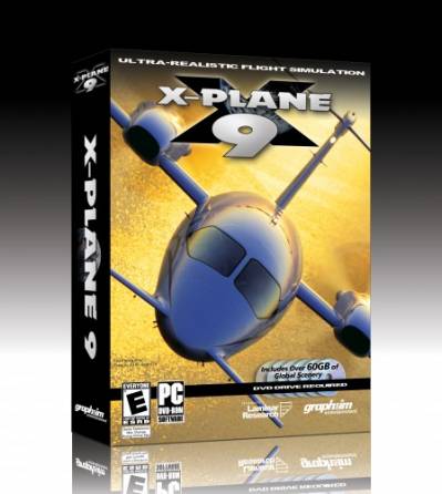 X-plane 9 Original (from USA) LICENSE x6 DVD9 + GLOBAL SCENERY 2010!