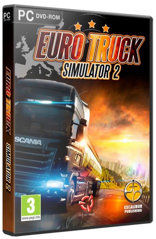 Euro Truck Simulator 2 [v 1.8.2.5S + 3 DLC] (2013/PC/ Русский) Repack от Fenixx