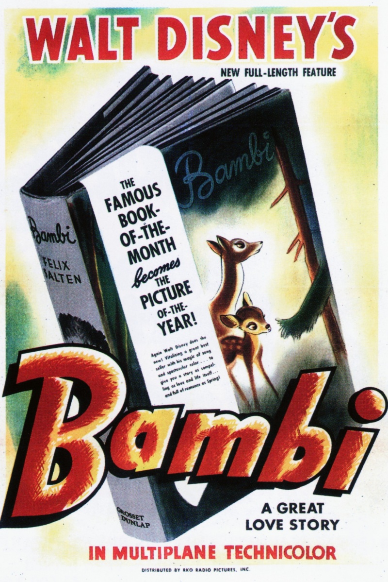 Бэмби / Bambi (1942/BDRip) 720p от MediaClub