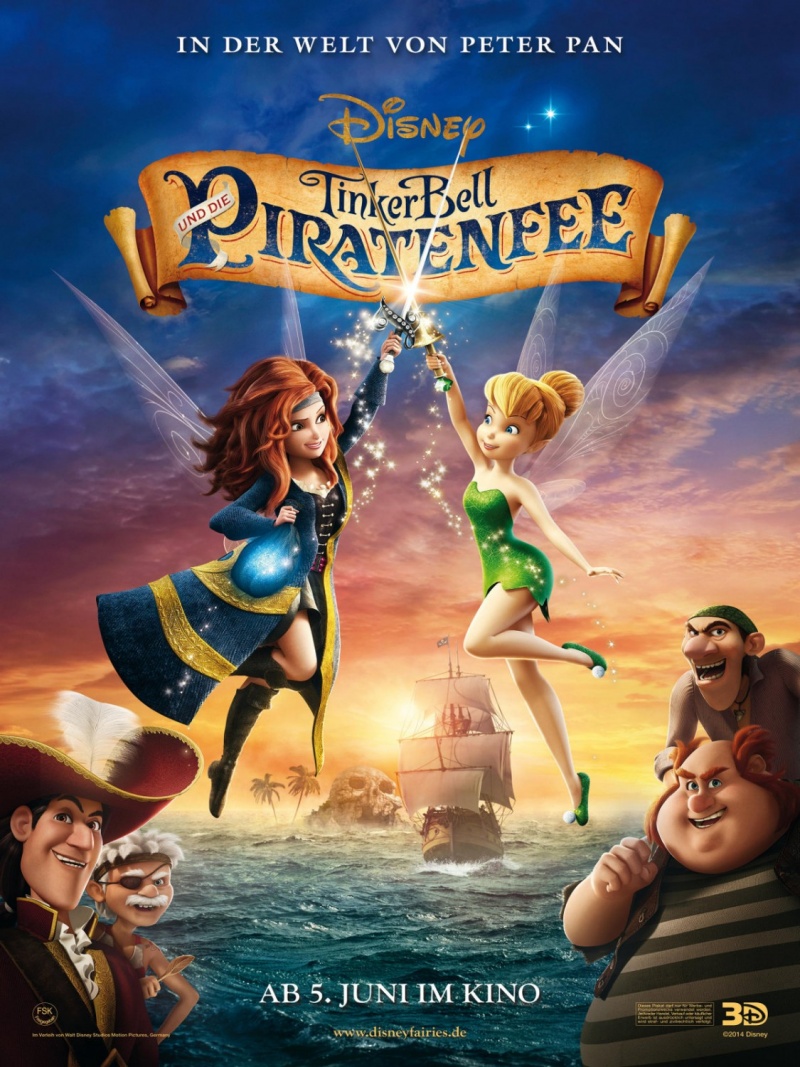 Феи: Загадка пиратского острова / The Pirate Fairy (2014/HDRip) | Чистый звук