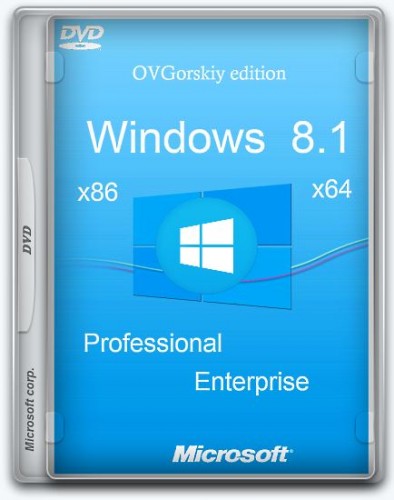 Windows® 8.1 Update1 4 in 1 w.BootMenu [05.2014] [1DVD|32bit+64bit] (2014/РС/Русский) | by OVGorskiy