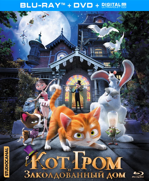 Кот Гром и заколдованный дом / The House of Magic (2013/HDRip) | Звук c TS