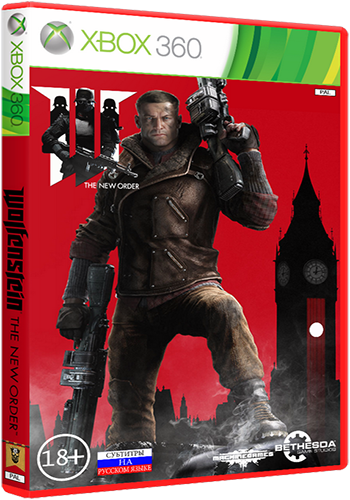 Wolfenstein: The New Order (2014/XBOX360/Русский) | LT+3.0