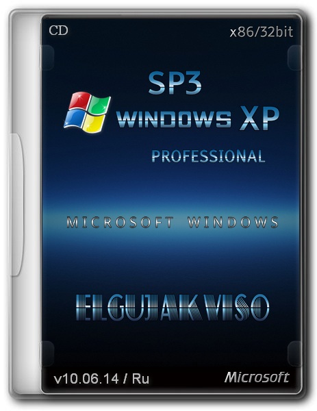 Windows XP Pro SP3 x86 Elgujakviso Edition [v10.06.14] (2014/РС/Русский)