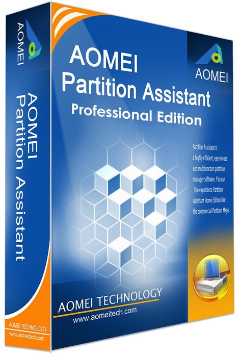 AOMEI Partition Assistant Professional Edition [v.5.6] (2014/РС/Русский) | RePack by D!akov