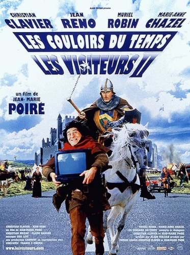 Пришельцы 2: Коридоры времени / Les visiteurs 2: Les couloirs du temps (1998/HDTVRip) от Deadmauvlad | P | Open Matte