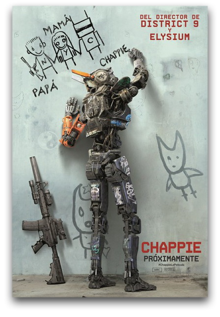 Робот по имени Чаппи / Chappie (2015/HD) 720p | Трейлер