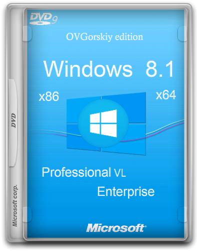 Windows 8.1 [Update3 4 in 1 w.BootMenu][x86/x64] (2015) РС | by OVGorskiy
