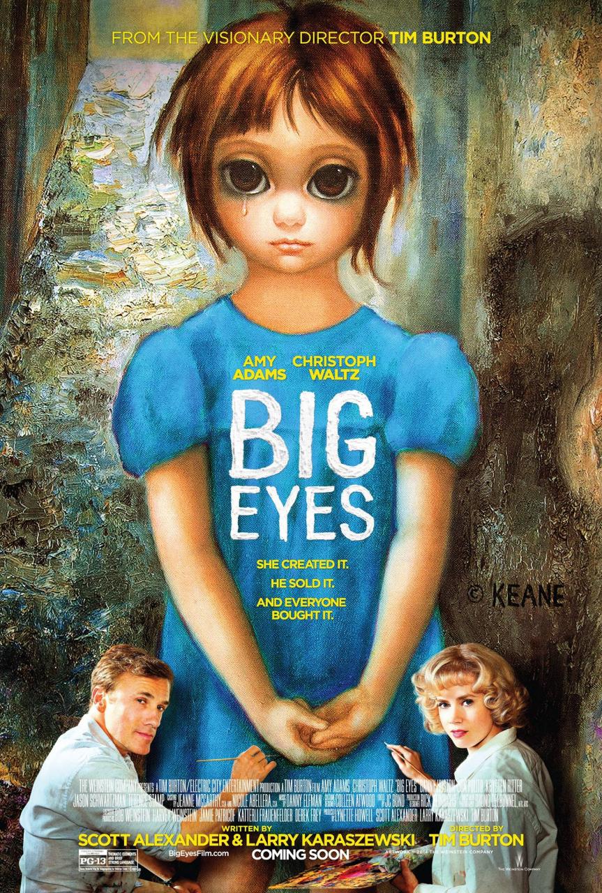 Большие глаза / Big Eyes (2014) BDRip 720p | iTunes