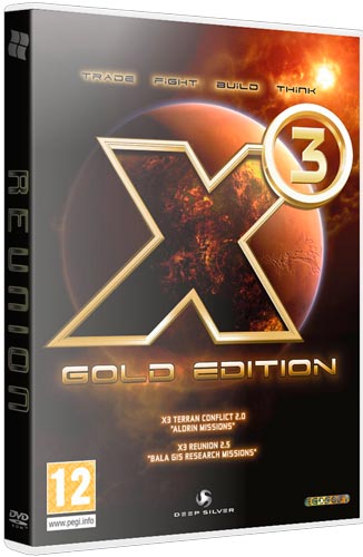 X³: Reunion - Gold Edition (2005) PC | Лицензия