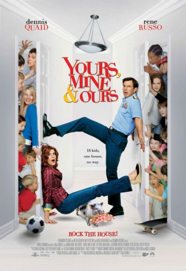 Твои, мои и наши / Yours, Mine and Ours (2005) WEB-DL 720p | D, A