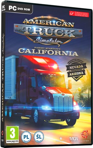 American Truck Simulator [v 1.1.1.3s + 3 DLC] (2016/PC/Русский) | RePack от Let'sРlay