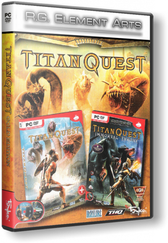 Titan Quest: Gold Edition [v.1,30 / v.1,17] (2007/PC/Русский) | RePack от R.G. Element Arts